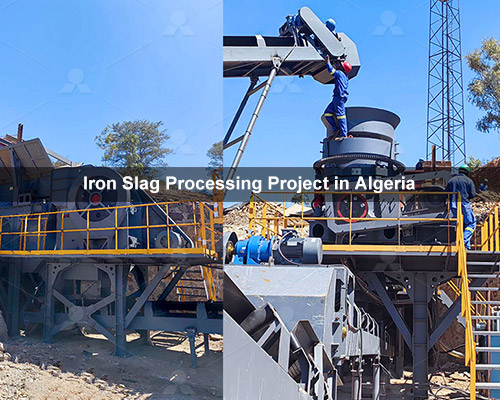 Iron Slag Processing Project in Algeria