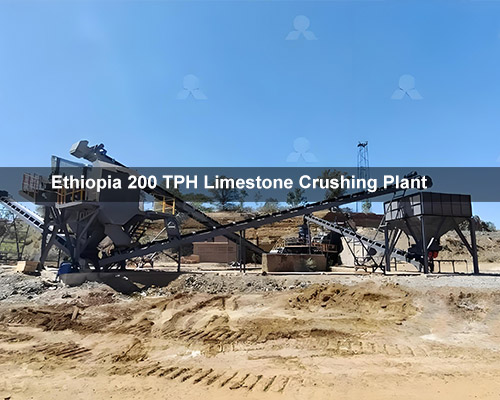 Ethiopia 200 TPH Limestone Crushing Plant 