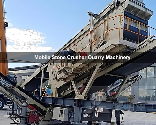 Mobile Stone Crusher Quarry Machinery