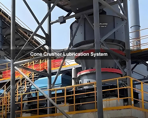 Cone Crusher Lubrication System