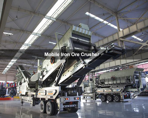 Mobile Iron Ore Crusher