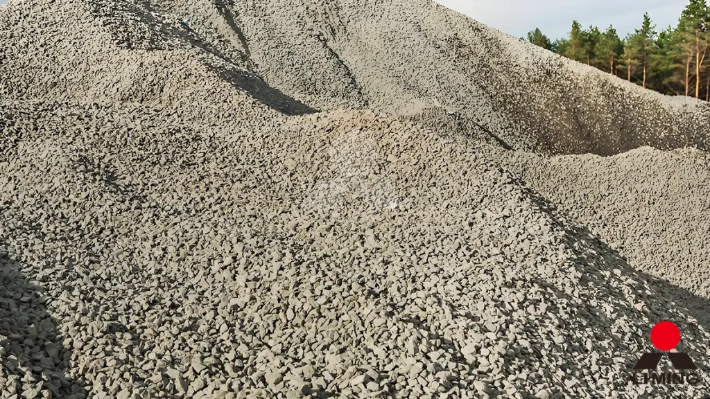 Perfectly cubic crushed stone aggregate and manufactured sand produced by a VSI sand maker" title="Cubic Aggregate and Manufactured Sand